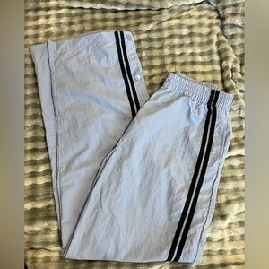 No boundaries light blue pants with dark blue strip